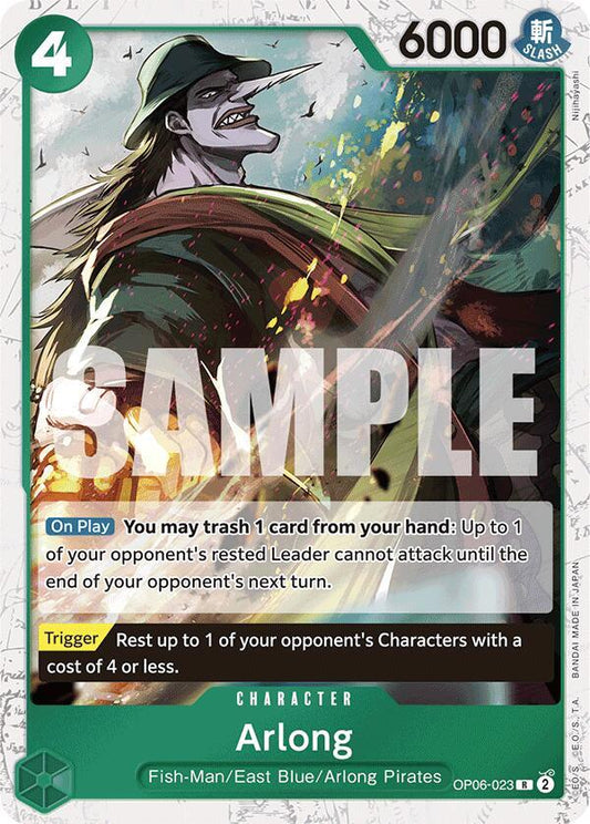 OP06-023 R Arlong (Pirate Flag Foil) EN