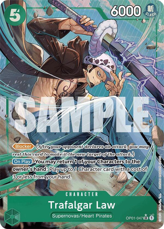 OP01-047 SR Trafalgar Law (Alternate Art) EN