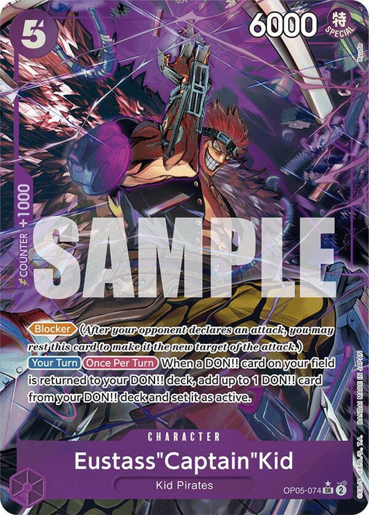 OP05-074 SR Eustass"Captain"Kid (Alternate Art) EN