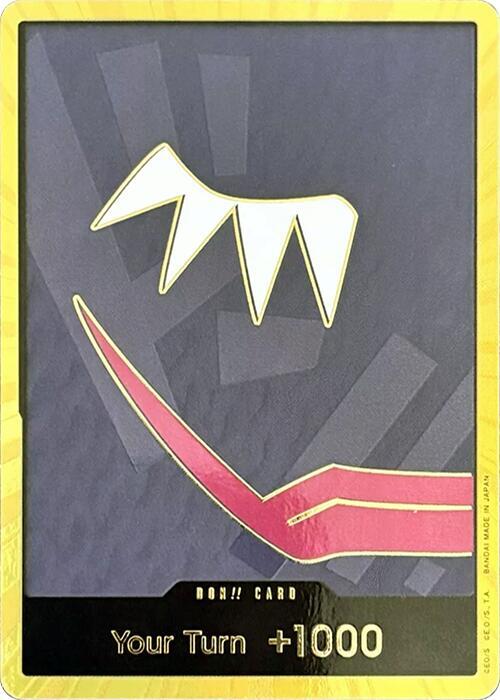 DON!! Card (Rosinante) (Gold) EN