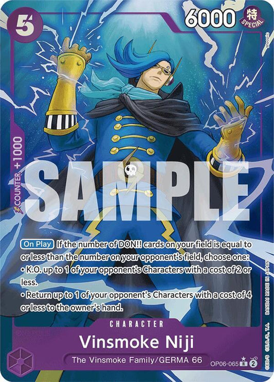 OP06-065 R Vinsmoke Niji (Full Art) EN