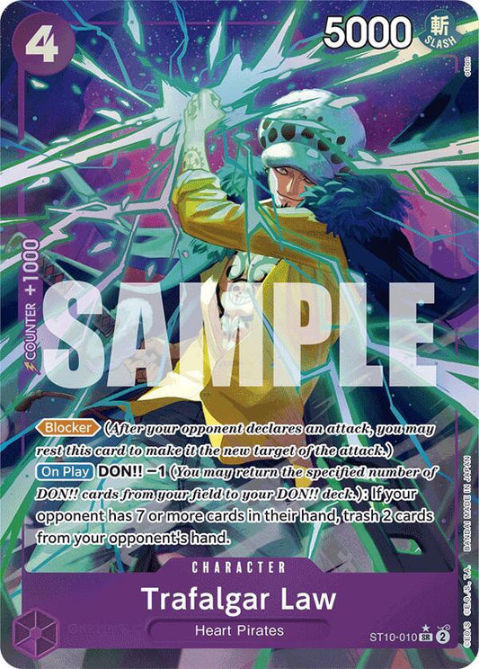 ST10-010 SR Trafalgar Law (Alternate Art) EN