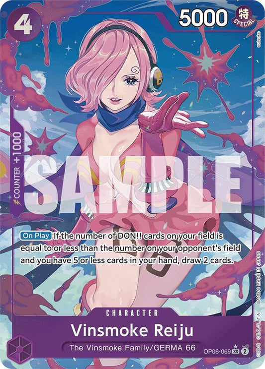 OP06-069 SR Vinsmoke Reiju (Alternate Art) EN