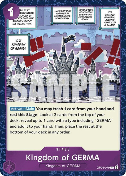 OP06-079 C Kingdom of GERMA (Pirate Flag Foil) EN