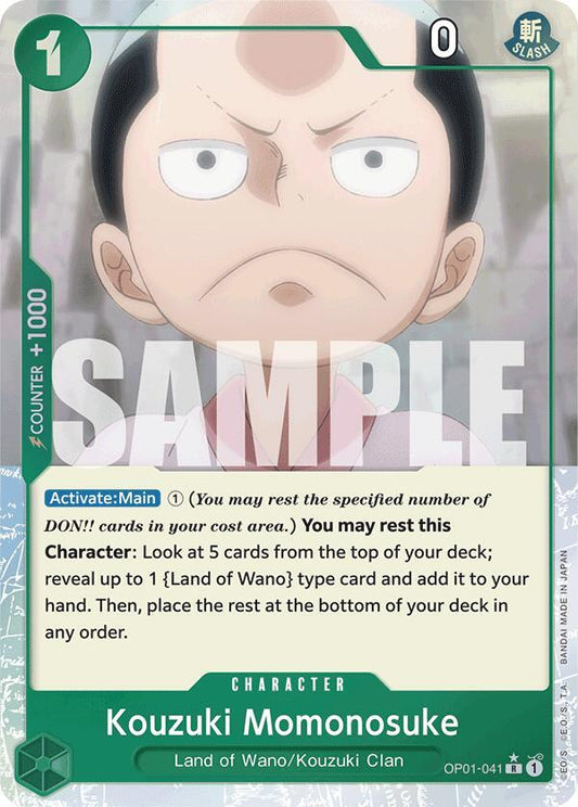 OP01-041 R Kouzuki Momonosuke (Full Art) EN