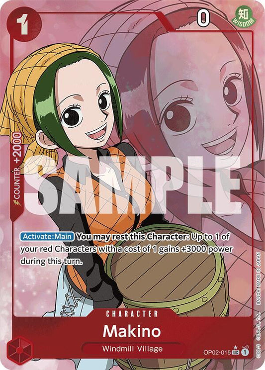 OP02-015 UC Makino (Full Art) EN