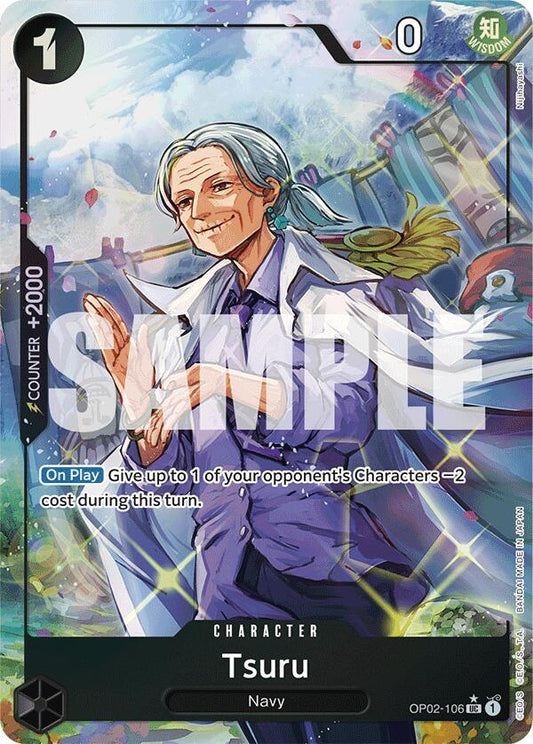 OP02-106 UC Tsuru (Full Art) EN