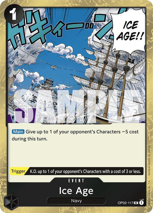 OP02-117 UC Ice Age (Pirate Flag Foil) EN