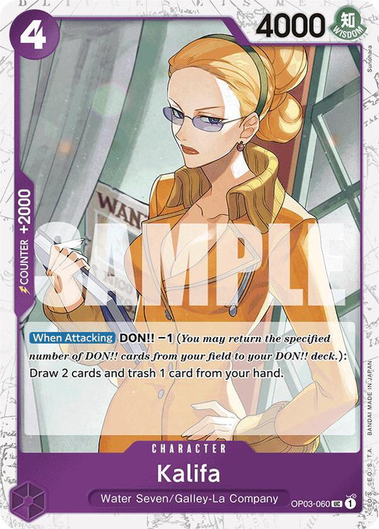 OP03-060 UC Kalifa (Pirate Flag Foil) EN