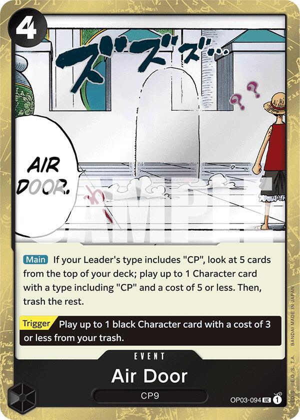 OP03-094 UC Air Door (Pirate Flag Foil) EN