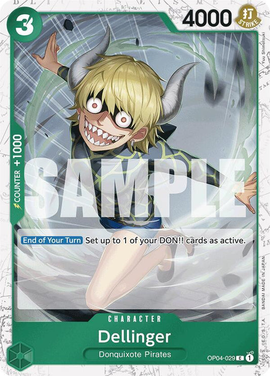 OP04-029 C Dellinger (Pirate Flag Foil) EN
