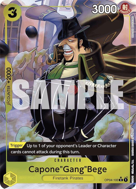 OP04-100 R Capone"Gang"Bege (Full Art) EN