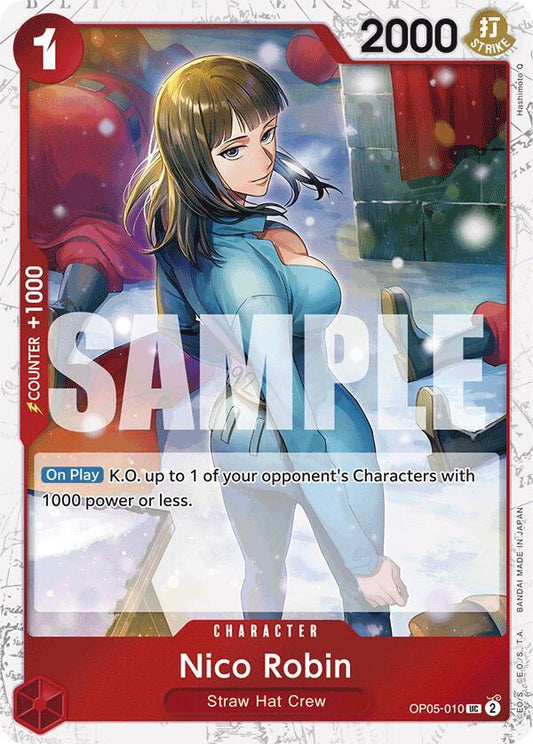 OP05-010 UC Nico Robin (Pirate Flag Foil) EN