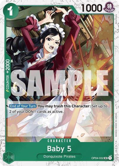 OP04-032 UC Baby 5 (Pirate Flag Foil) EN