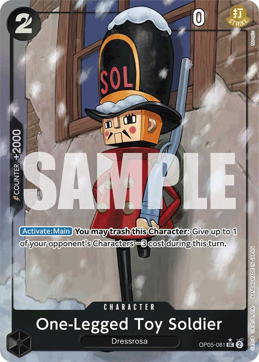 OP05-081 UC One-Legged Toy Soldier (Full Art) EN