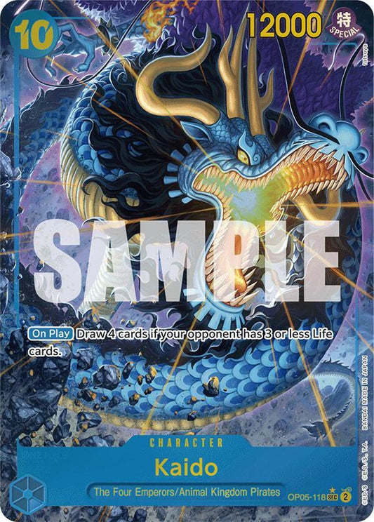 OP05-118 SEC Kaido (Alternate Art) EN