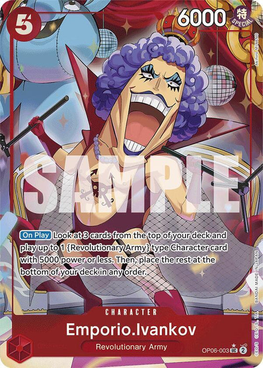 OP06-003 UC Emporio.Ivankov (Full Art) EN