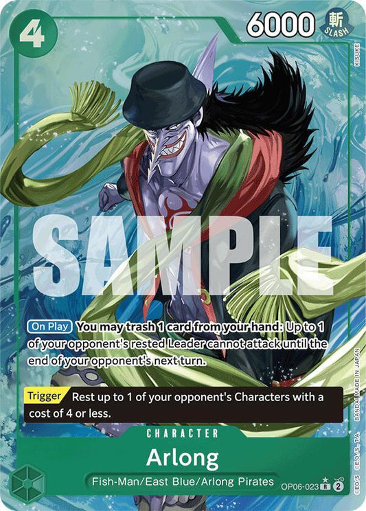 OP06-023 R Arlong (Alternate Art) EN