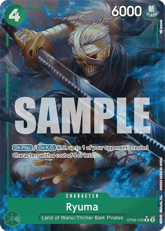 OP06-036 R Ryuma (Full Art) EN