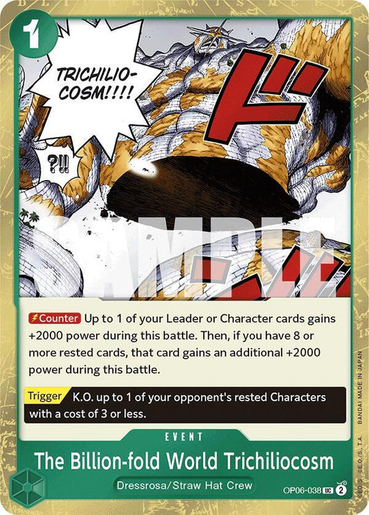 OP06-038 UC The Billion-fold World Trichiliocosm (Pirate Flag Foil) EN