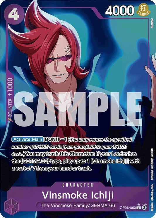 OP06-060 C Vinsmoke Ichiji (Full Art) EN