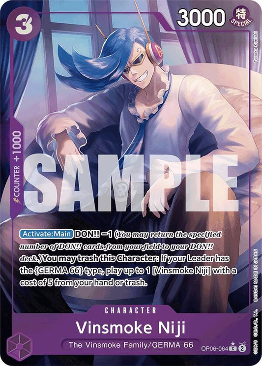 OP06-064 C Vinsmoke Niji (Full Art) EN