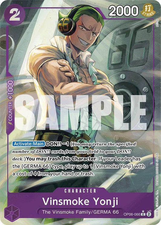 OP06-066 C Vinsmoke Yonji (Full Art) EN