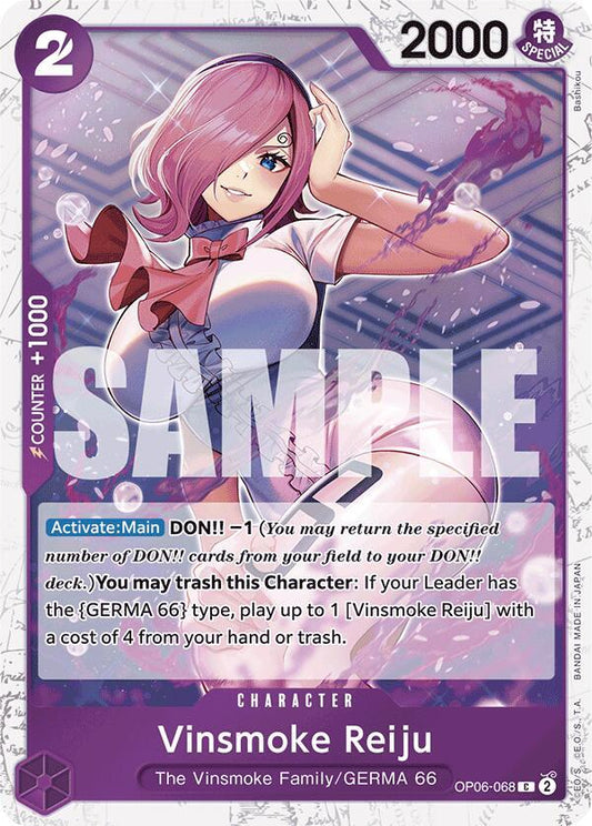 OP06-068 C Vinsmoke Reiju (Pirate Flag Foil) EN