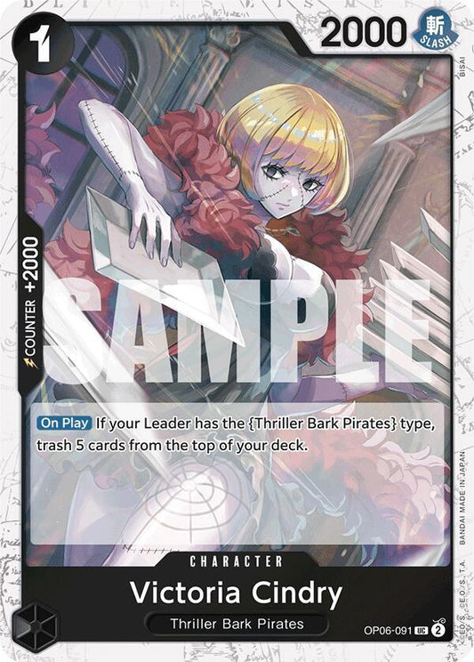 OP06-091 UC Victoria Cindry (Pirate Flag Foil) EN