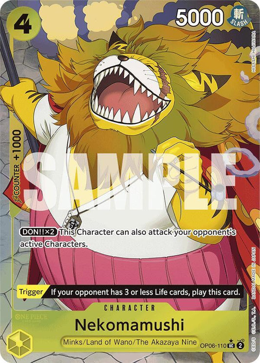 OP06-110 UC Nekomamushi (Full Art) EN