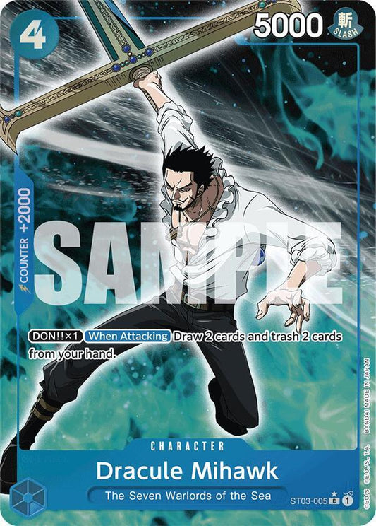 ST03-005 C Dracule Mihawk (Full Art) EN