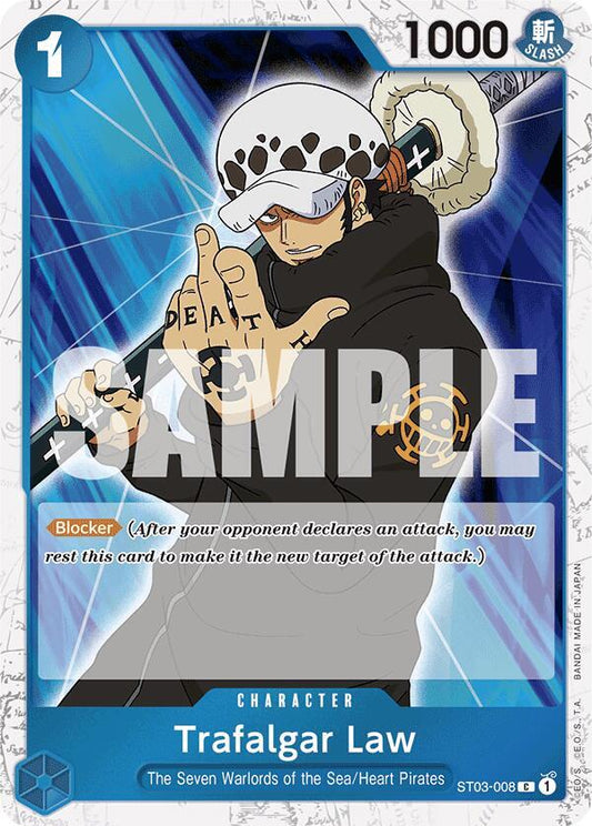 ST03-008 C Trafalgar Law (Pirate Flag Foil) EN