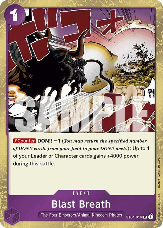 ST04-016 C Blast Breath (Pirate Flag Foil) EN