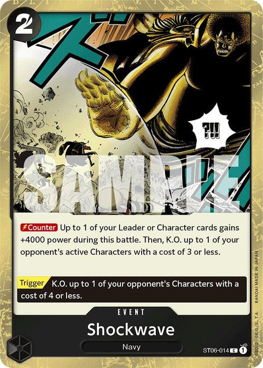 ST06-014 C Shockwave (Pirate Flag Foil) EN