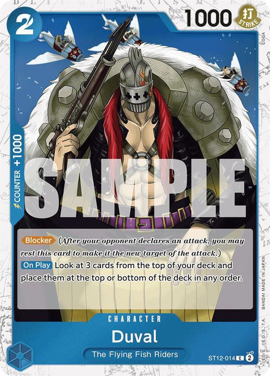 ST12-014 C Duval (Pirate Flag Foil) EN