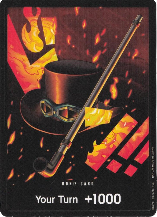 DON!! Card (Sabo) (Parallel) EN