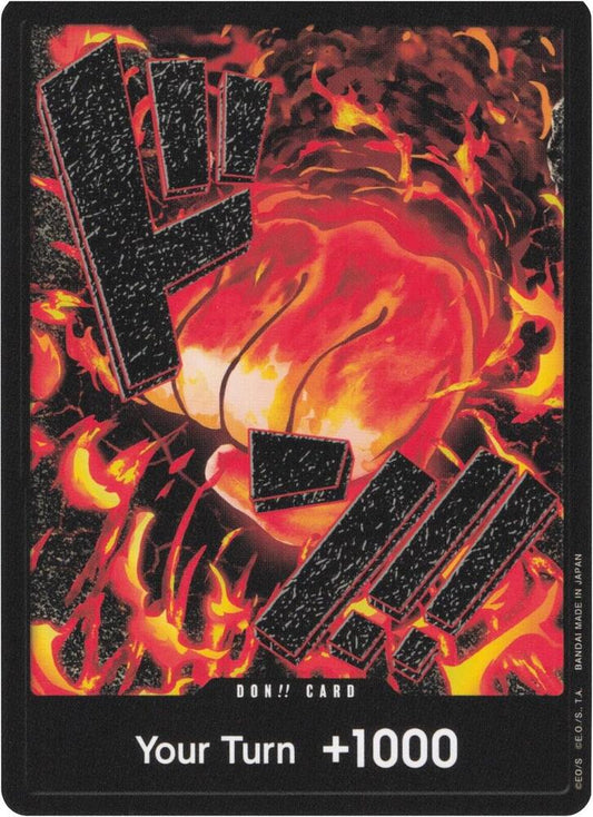 DON!! Card (Sakazuki) (Parallel) EN