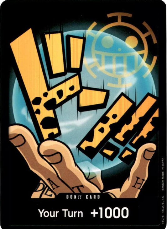 DON!! Card (Trafalgar Law) (Parallel) EN