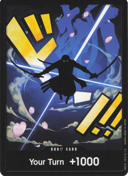 DON!! Card (Zoro) (Parallel) EN