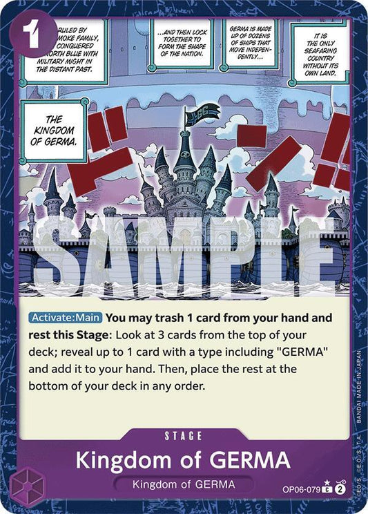 OP06-079 C Kingdom of GERMA (Textured Foil) EN