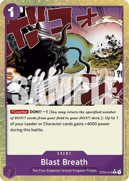 ST04-016 C Blast Breath (Textured Foil) EN