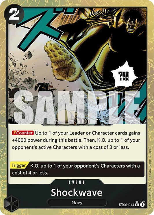ST06-014 C Shockwave (Textured Foil) EN