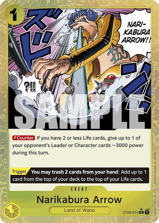 ST09-014 C Narikabura Arrow (Textured Foil) EN