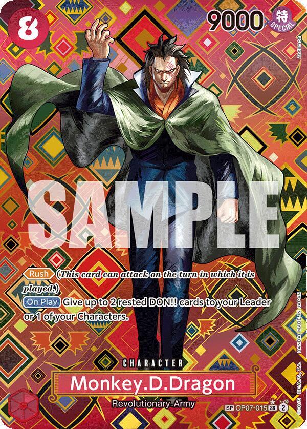 OP07-015 SP Monkey.D.Dragon EN