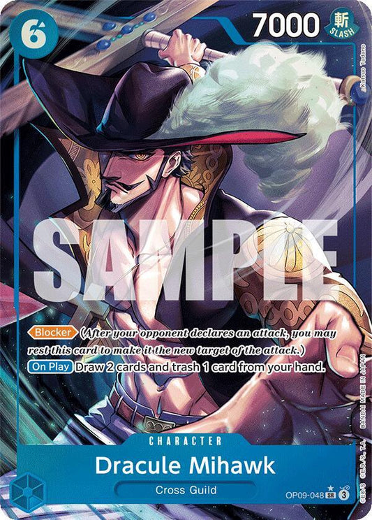 OP09-048 PSR Dracule Mihawk EN