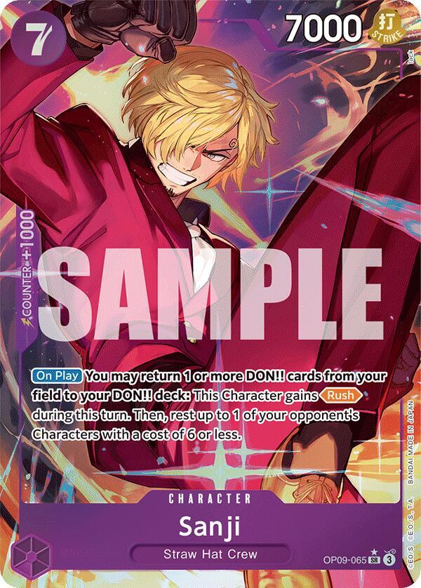 OP09-065 PSR Sanji EN