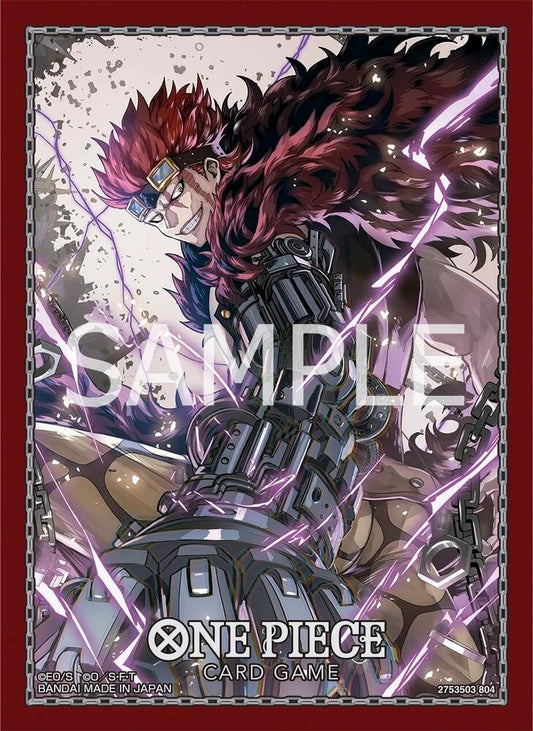One Piece Card Game Official Sleeves: Assortment 9 - Eustass"Captain"Kid