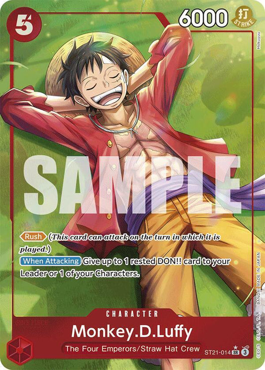 ST21-014 PSR Monkey D. Luffy EN