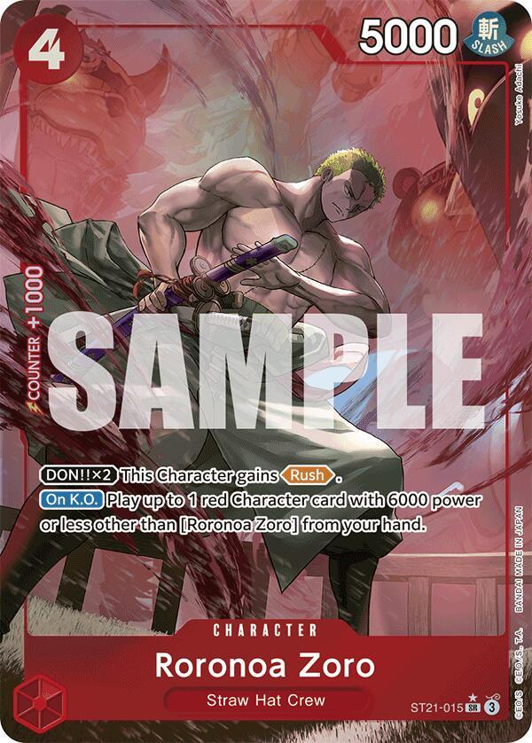 ST21-015 PSR Roronoa Zoro EN