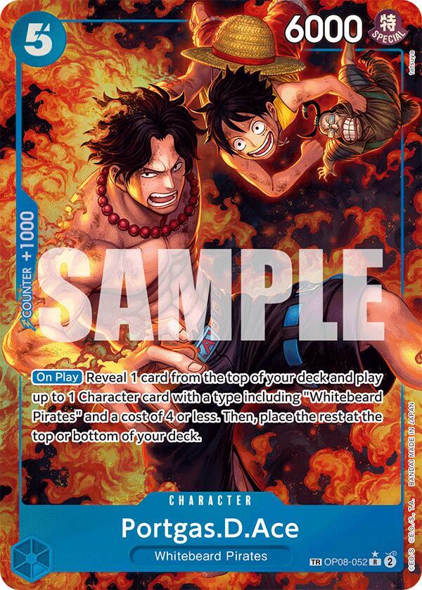 OP08-052 TR Portgas.D.Ace EN